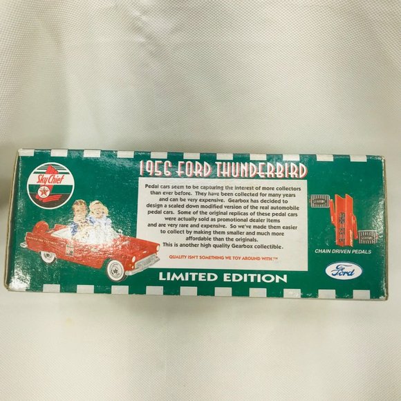 Gearbox Vintage Texaco Sky Chief 1956 Ford Thunderbird Serial #09433 Pedal Car - Picture 4 of 11